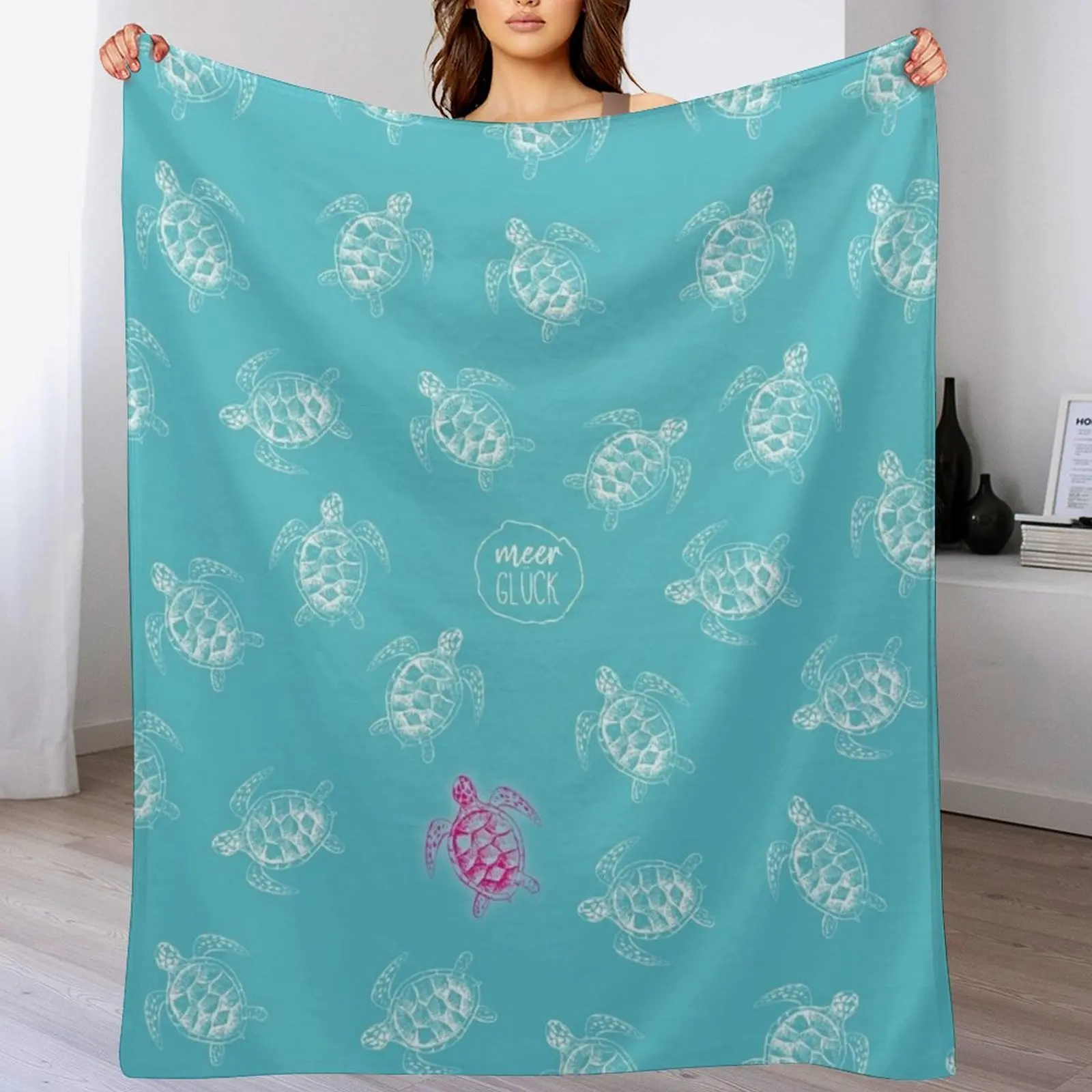 Turtle Mania Throw Blanket Soft Plush Blanket as Housewarming Gift
Turtle Mania Throw Blanket Soft Plush Blanket as Housewarming Gift