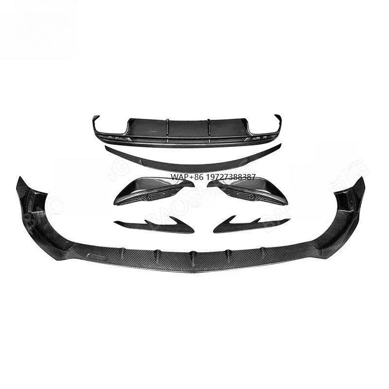 For S63 W217 2015-2021 High Quality Carbon Fiber Body Kit with Front Lip Rear Bumper Car Parts Accessories
For S63 W217 2015-2021 High Quality Carbon Fiber Body Kit with Front Lip Rear Bumper Car Parts Accessories