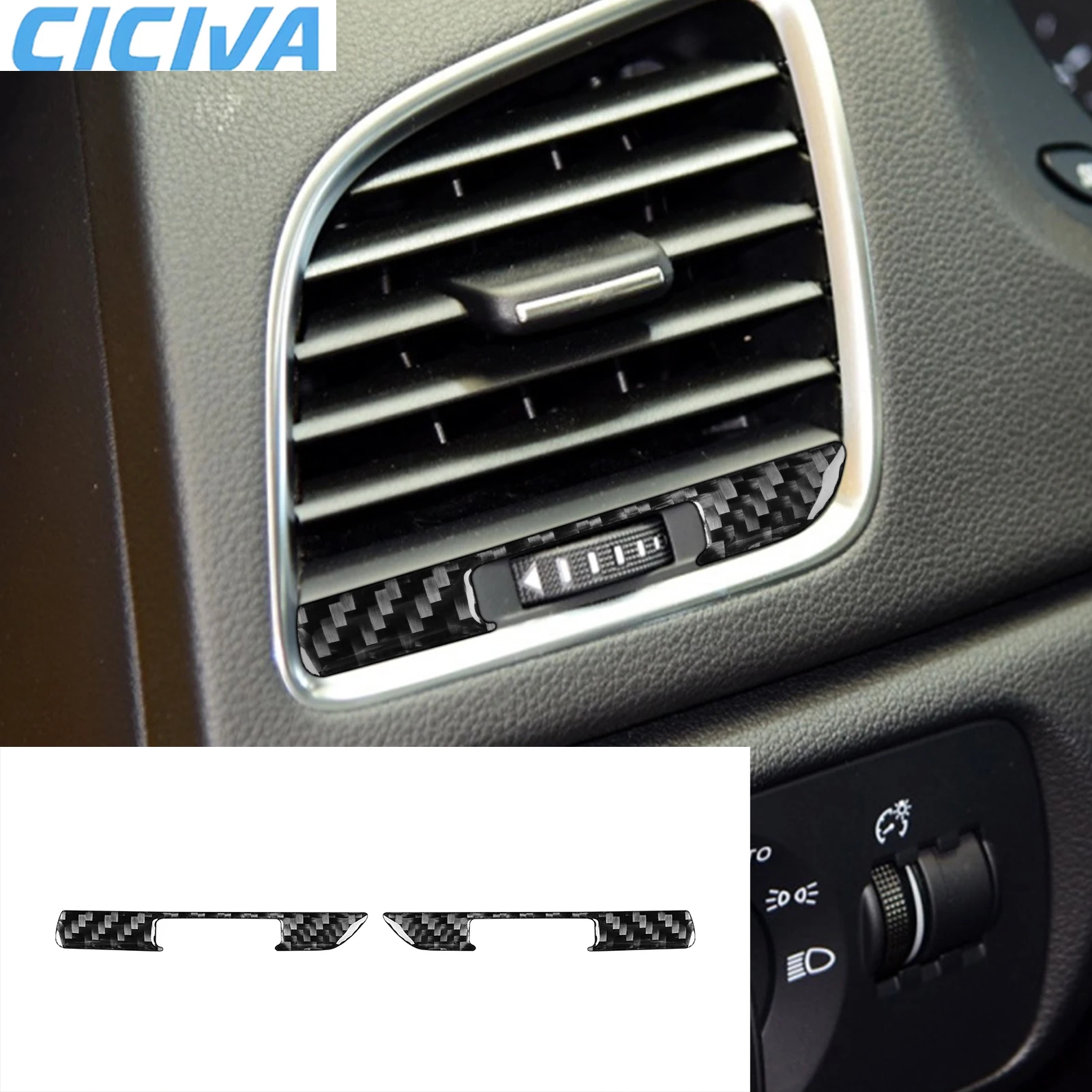 For Audi Q3 2015 2016 2017 2018 Carbon Fiber Dashboard Sides Air Outlet Air Vent Control Car Accessories Interior Tuning Sticker
For Audi Q3 2015 2016 2017 2018 Carbon Fiber Dashboard Sides Air Outlet Air Vent Control Car Accessories Interior Tuning Sticker