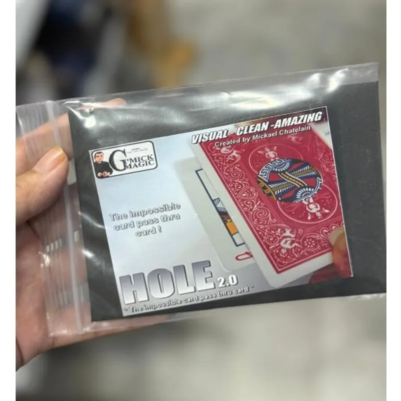 HOLE 2.0 от Mickael Chatelain Волшебные трюки Карта Магия Крупным планом Волшебный реквизит Sreet Mind Иллюзии Аксессуары Ментализм Барный трюк
HOLE 2.0 от Mickael Chatelain Волшебные трюки Карта Магия Крупным планом Волшебный реквизит Sreet Mind Иллюзии Аксессуары Ментализм Барный трюк