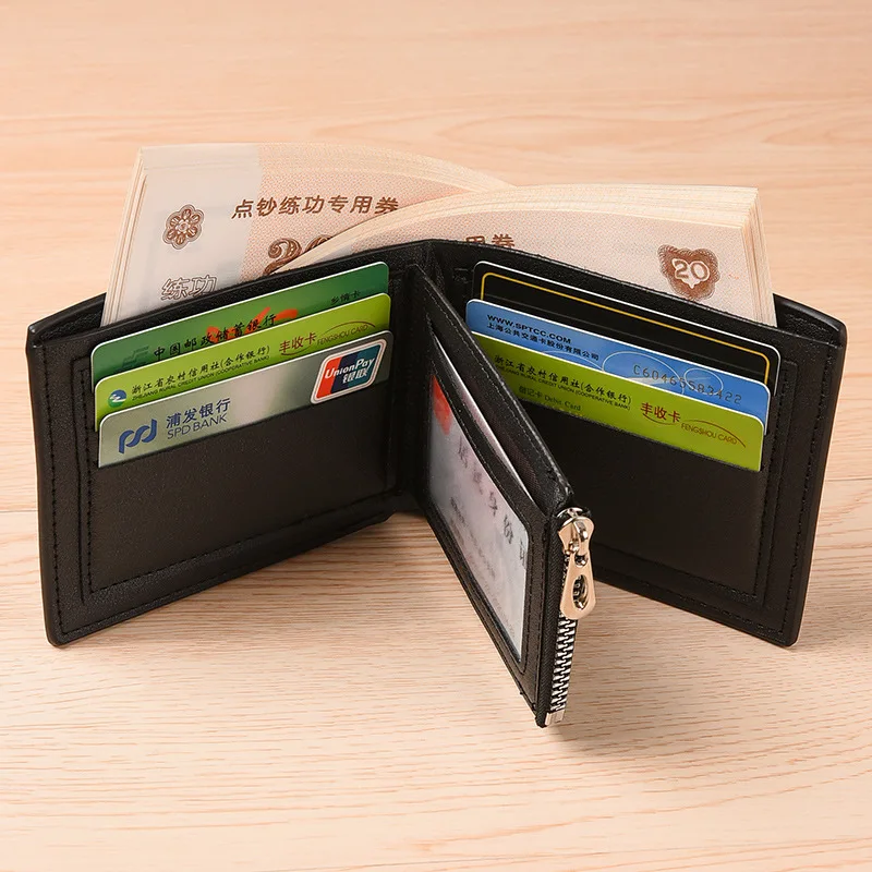 2025 New Multi Card Slots Mens Short Wallet Trendy Youth Student Fashion Tri Fold Soft Leather
2025 New Multi Card Slots Mens Short Wallet Trendy Youth Student Fashion Tri Fold Soft Leather