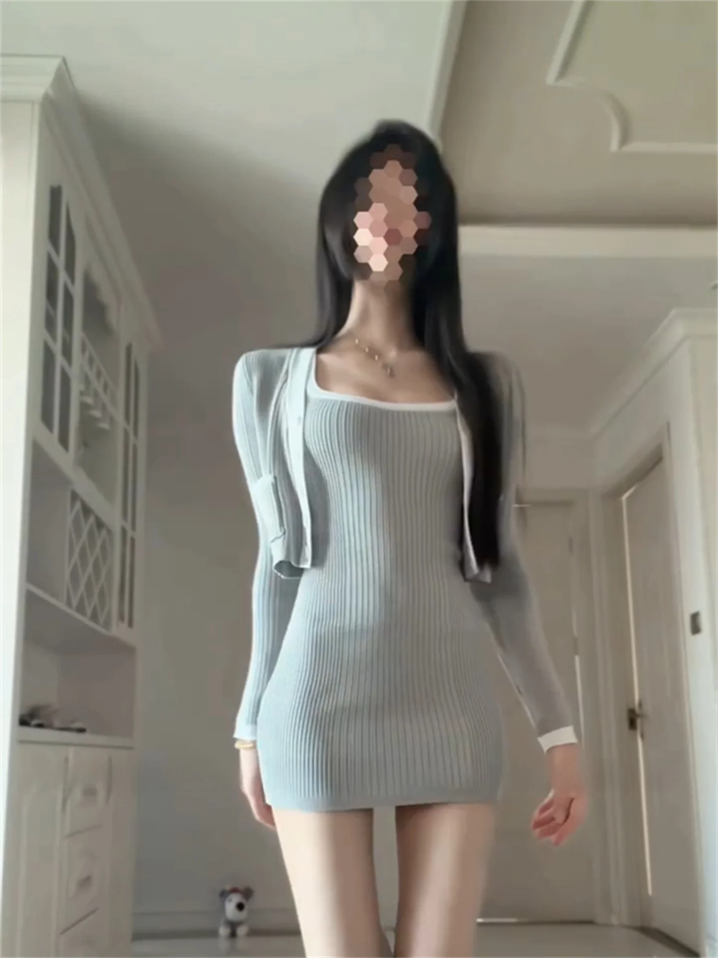 Mature Chic Women's Fashion Set Summer Design Unique Vest Dress High-End Feel Cardigan Two-Piece Set Long Sleeve Other 100%
Mature Chic Women's Fashion Set Summer Design Unique Vest Dress High-End Feel Cardigan Two-Piece Set Long Sleeve Other 100%