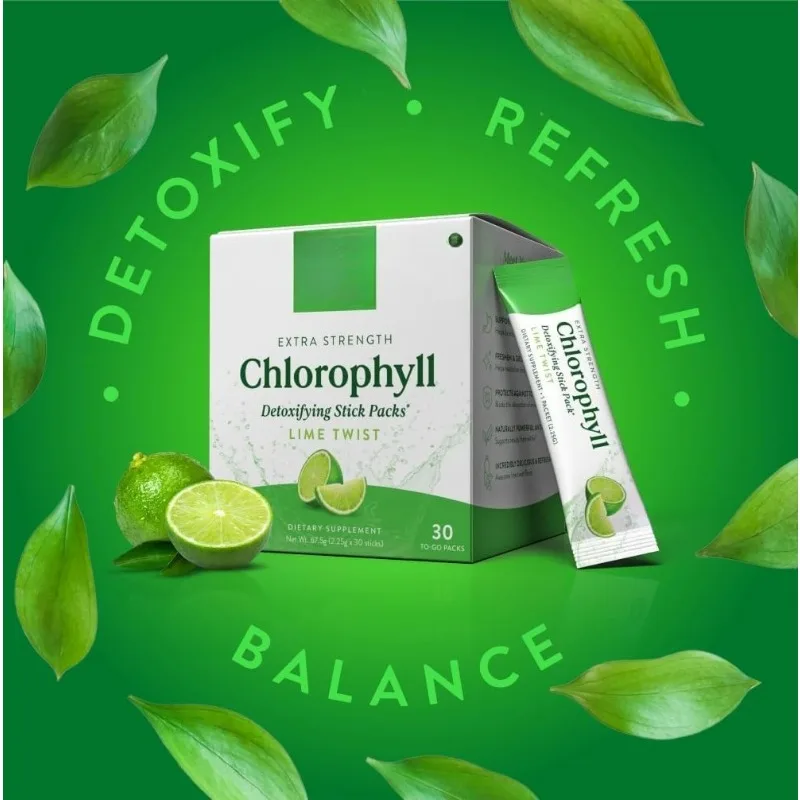 Chlorophyll Powder Stick Packs 4 Flavors Plant-Based Drink Mix Supplement Sugar Free Daily Refreshing Formula 30 on-the-Go Packs
Chlorophyll Powder Stick Packs 4 Flavors Plant-Based Drink Mix Supplement Sugar Free Daily Refreshing Formula 30 on-the-Go Packs