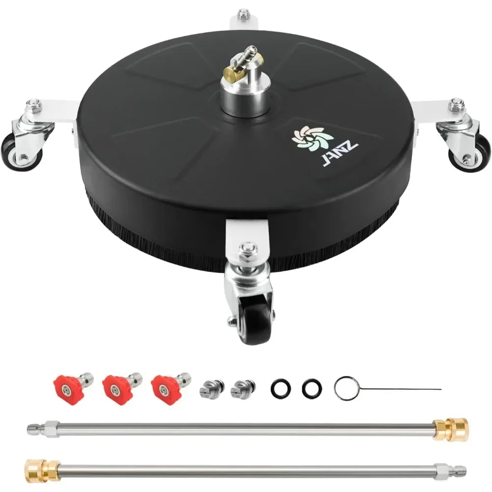Hard Composite Construction, 1/4" Quick Plug, 2 Extension Wand Attachments, 2 Replacement Nozzles and 3 Spray Nozzles, 4000 PSI
Hard Composite Construction, 1/4" Quick Plug, 2 Extension Wand Attachments, 2 Replacement Nozzles and 3 Spray Nozzles, 4000 PSI