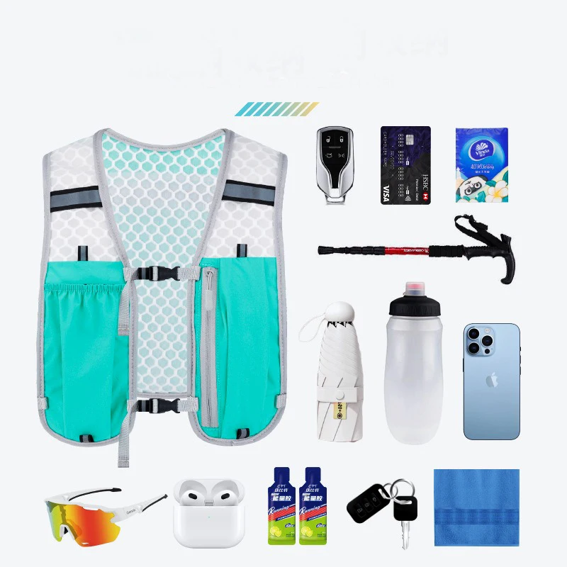 Running Mobile Phone Bag Reflective Lightweight Sports Storage Backpack Cycling Hiking Vest Bag Adjustable For Triathlon
Running Mobile Phone Bag Reflective Lightweight Sports Storage Backpack Cycling Hiking Vest Bag Adjustable For Triathlon
