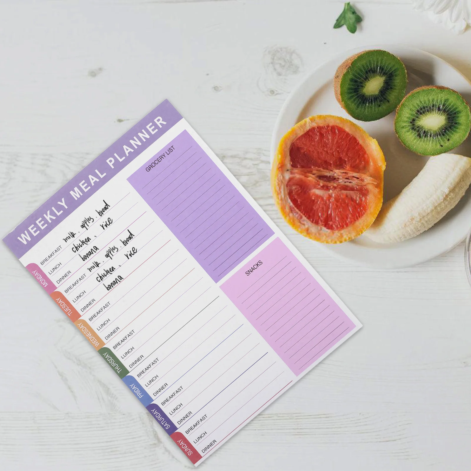 Recipe Elegant Layout Ample Space Weekly Monthly Health Management Grocery List Fridge Notepad Magnetic Meal Notebook
Recipe Elegant Layout Ample Space Weekly Monthly Health Management Grocery List Fridge Notepad Magnetic Meal Notebook