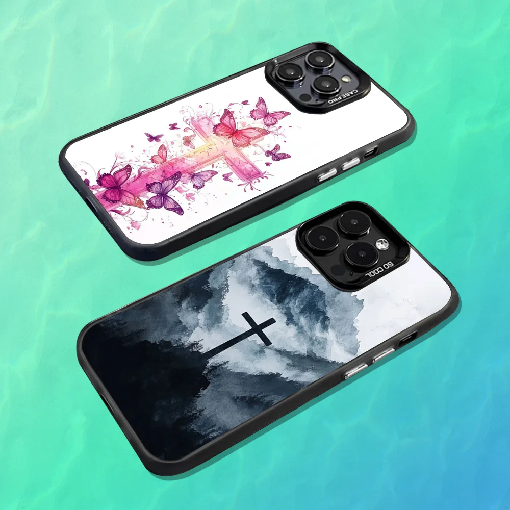 Bible Cross Art Christian Phone Case For iPhone 16,15,14,13,12,11,Mini,Pro,MAX Black Matte Shockproof Cover
Bible Cross Art Christian Phone Case For iPhone 16,15,14,13,12,11,Mini,Pro,MAX Black Matte Shockproof Cover