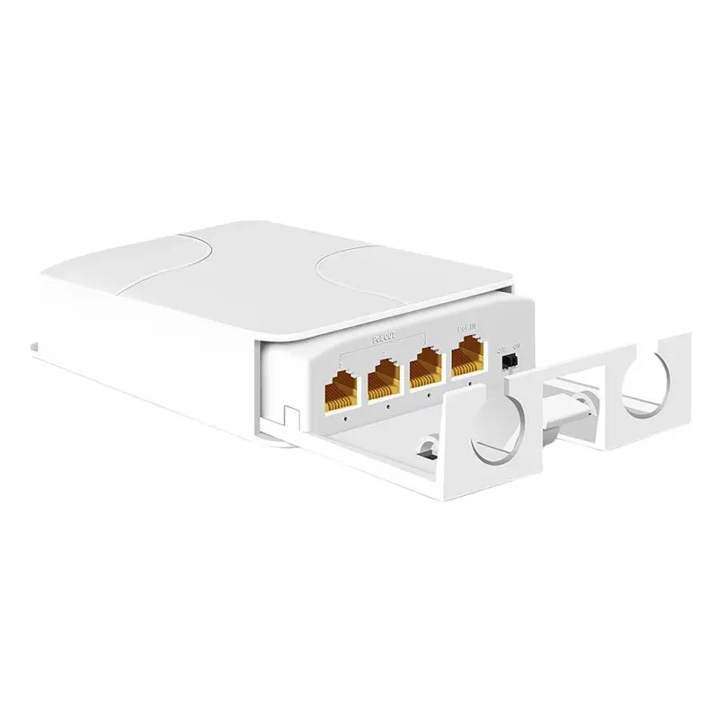 QWE-New 4-Port IP55 Outdoor Waterproof POE Repeater 1 To 3 Network Switch Poe Extender For IP Cameras
QWE-New 4-Port IP55 Outdoor Waterproof POE Repeater 1 To 3 Network Switch Poe Extender For IP Cameras