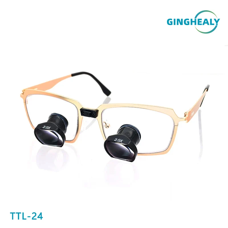 Лупы Галилея Ginghealy 24 TTL 2.5X/3.0X/3.5X с индивидуальной настройкой IPD, хирургический медицинский увеличитель с прозрачными квадратными линзами и титановой оправой
Лупы Галилея Ginghealy 24 TTL 2.5X/3.0X/3.5X с индивидуальной настройкой IPD, хирургический медицинский увеличитель с прозрачными квадратными линзами и титановой оправой