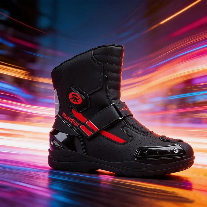 New Motorcycle Boots Men Leather Motos Breathable Anti Slip Wear-resistant Riders Boots Motorbike Racing Ankle Length Shoes
New Motorcycle Boots Men Leather Motos Breathable Anti Slip Wear-resistant Riders Boots Motorbike Racing Ankle Length Shoes