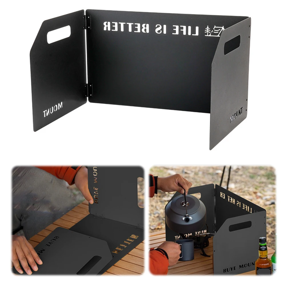 3 Plates Camping Stove Windscreen Adjustable Folding Outdoor Stoves Windscreens Cooking Burner Windproof Screen Picnic Tool
3 Plates Camping Stove Windscreen Adjustable Folding Outdoor Stoves Windscreens Cooking Burner Windproof Screen Picnic Tool