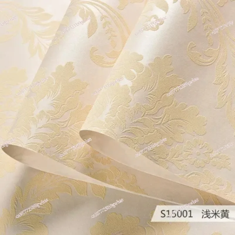 European Style Non-woven Wallpaper Bedroom Living Room Sofa TV Background Wall 3D Embossed Wallpaper
European Style Non-woven Wallpaper Bedroom Living Room Sofa TV Background Wall 3D Embossed Wallpaper