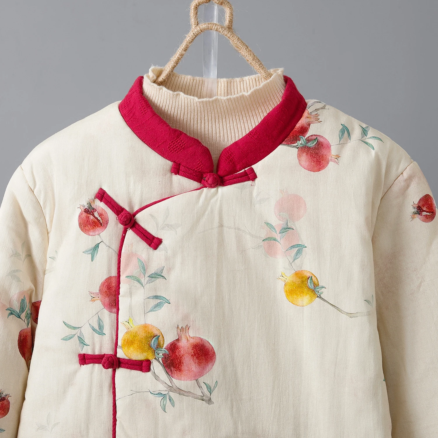 Lightweight Original Autumn Winter Artistic Stand Collar Button Loose National Sle Printed Personali Cotton Jaet Small ...
Lightweight Original Autumn Winter Artistic Stand Collar Button Loose National Sle Printed Personali Cotton Jaet Small ...