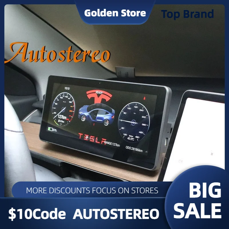 Android Car Ditigal Cluster LCD Dashboard For Tesla Model 3 Model Y Instrument Panel Multifunctional Multimedia Player Carplay
Android Car Ditigal Cluster LCD Dashboard For Tesla Model 3 Model Y Instrument Panel Multifunctional Multimedia Player Carplay