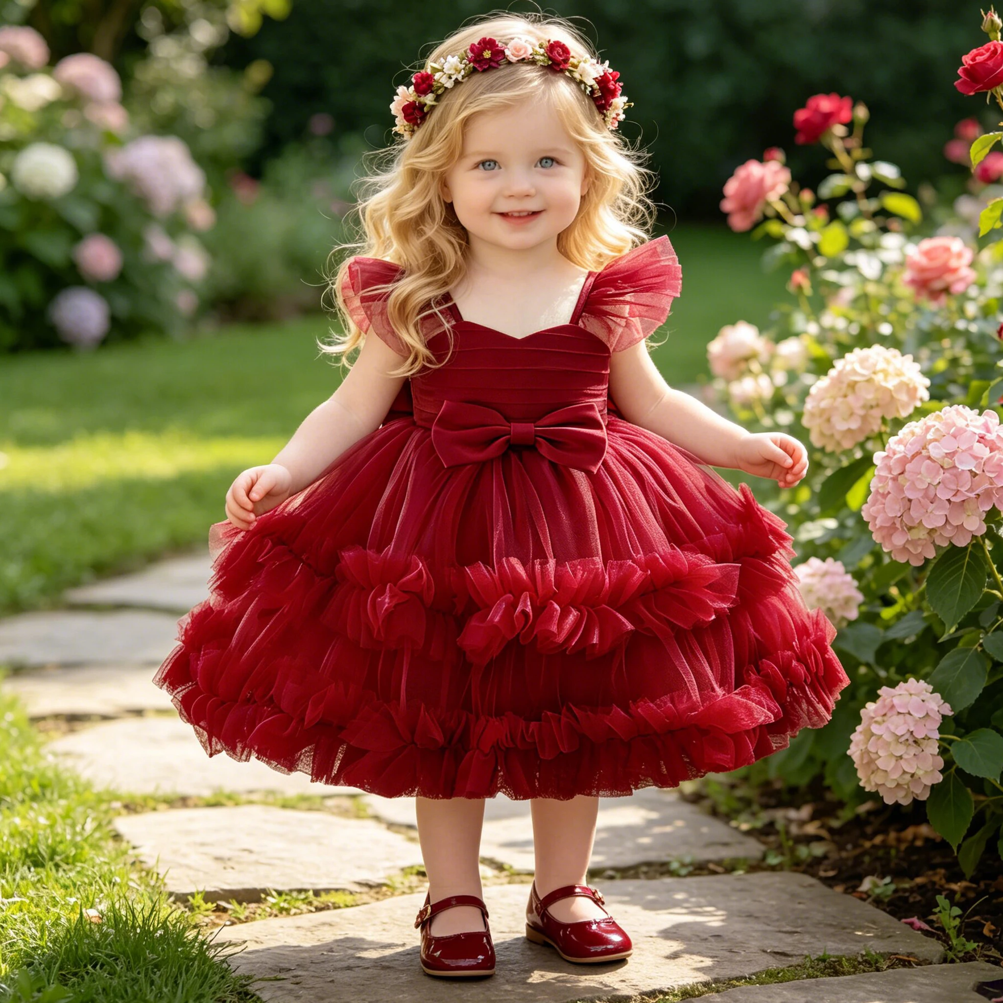 Toddler Bow Wedding Bridesmaids Party Baby Girl Dress Elegant Tulle 1st Birthday Gala Prom Dresses Girls Baptism Evening Costume
Toddler Bow Wedding Bridesmaids Party Baby Girl Dress Elegant Tulle 1st Birthday Gala Prom Dresses Girls Baptism Evening Costume