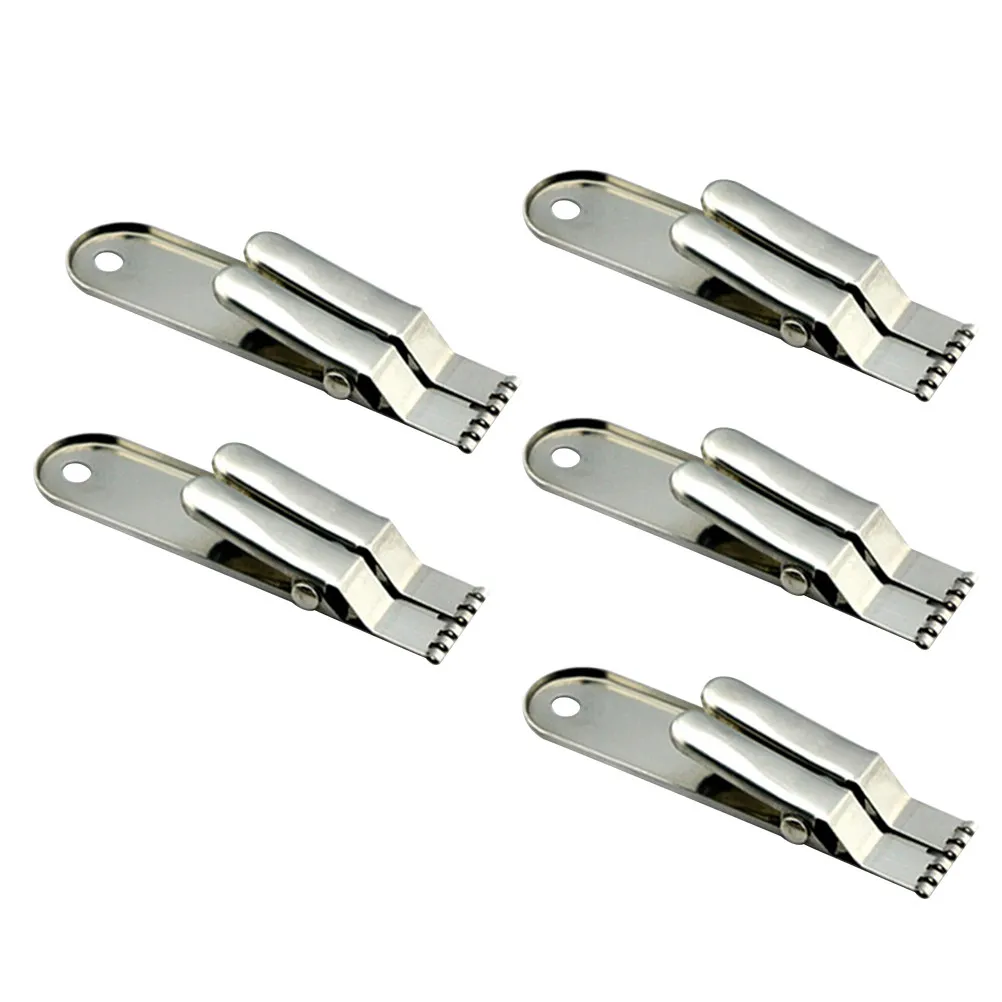 5Pcs Stainless Steel Earthworm Clip Durable Fishing Bait Holder Bloodworm Hanger Fishing Accessories Tool Portable Maggot Holder
5Pcs Stainless Steel Earthworm Clip Durable Fishing Bait Holder Bloodworm Hanger Fishing Accessories Tool Portable Maggot Holder