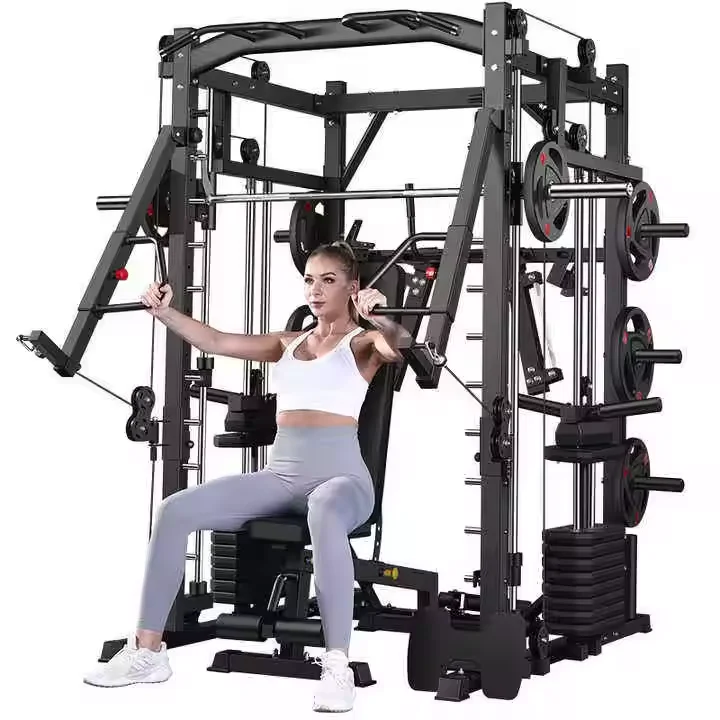 Multifunctional Smith Machine Power Cage Squat Rack Fitness Equipment Home Strength Training
Multifunctional Smith Machine Power Cage Squat Rack Fitness Equipment Home Strength Training