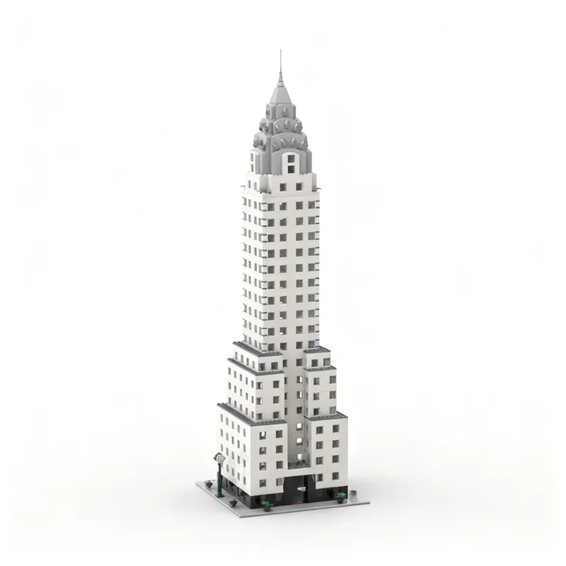 2738PCS MOC Street View Chrysler Building Model Custom Building Blocks Architecture DIY Assembly Display Gift Collectible Set
2738PCS MOC Street View Chrysler Building Model Custom Building Blocks Architecture DIY Assembly Display Gift Collectible Set