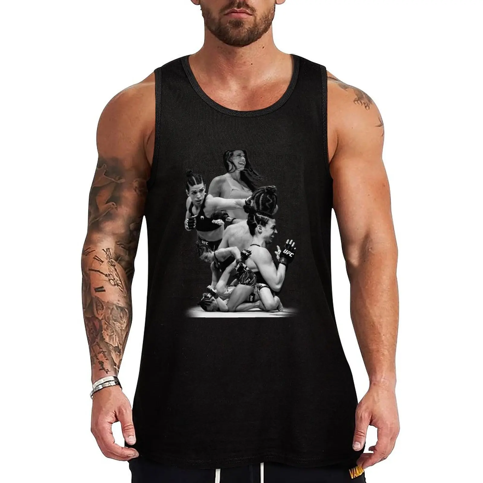 Mackenzie Dern BJJ Tank Top Industrial Work Tank Top Durable Sleeveless Top
Mackenzie Dern BJJ Tank Top Industrial Work Tank Top Durable Sleeveless Top
