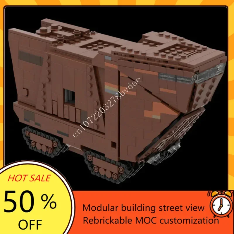 868PCS Sandcrawler MOC Creative street view Model Custom Puzzles Architecture Education DIY Education Assembly Model Toys Gifts
868PCS Sandcrawler MOC Creative street view Model Custom Puzzles Architecture Education DIY Education Assembly Model Toys Gifts