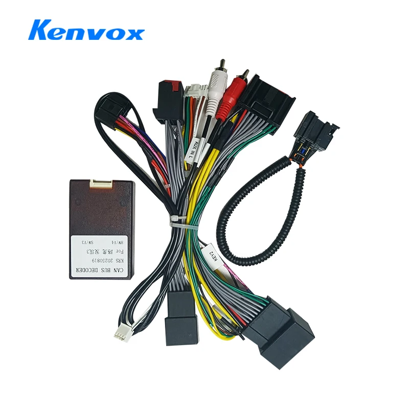 KENVOX автомобильный 16-контактный адаптер жгута проводов Canbus Box декодер Android радио разъем кабель питания для Land Rover 04-09 и Discovery 3
KENVOX автомобильный 16-контактный адаптер жгута проводов Canbus Box декодер Android радио разъем кабель питания для Land Rover 04-09 и Discovery 3
