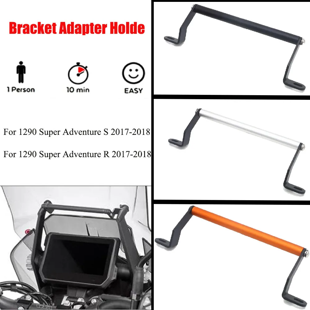 Новый мотоциклетный GPS-навигатор для смартфона, монтажный кронштейн, держатель адаптера для 1290 Super Adventure S R 2017 2018, бренд
Новый мотоциклетный GPS-навигатор для смартфона, монтажный кронштейн, держатель адаптера для 1290 Super Adventure S R 2017 2018, бренд
