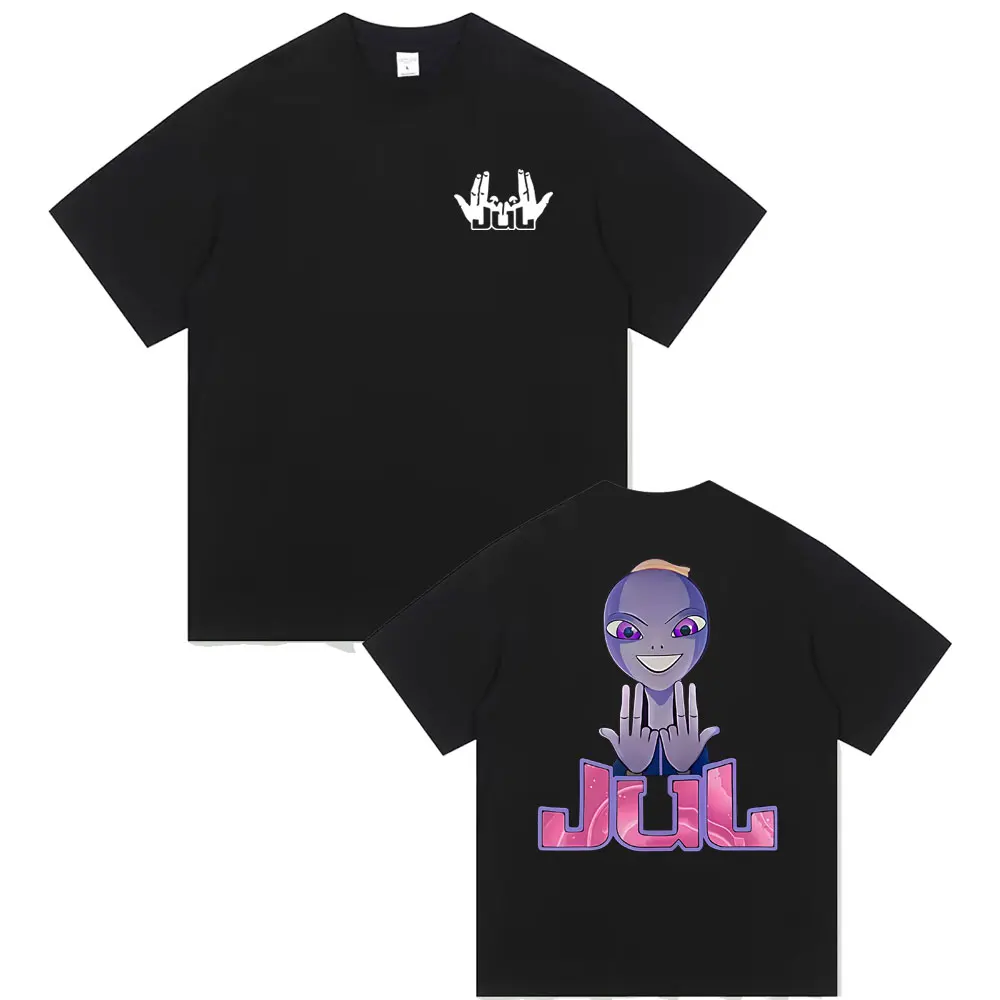 Hot France Rapper Jul 2025 Merch T-shirts Men Women Hip Hop Rock Streetwear Male Fashion Casual Pure Cotton Short Sleeve Tshirt
Hot France Rapper Jul 2025 Merch T-shirts Men Women Hip Hop Rock Streetwear Male Fashion Casual Pure Cotton Short Sleeve Tshirt