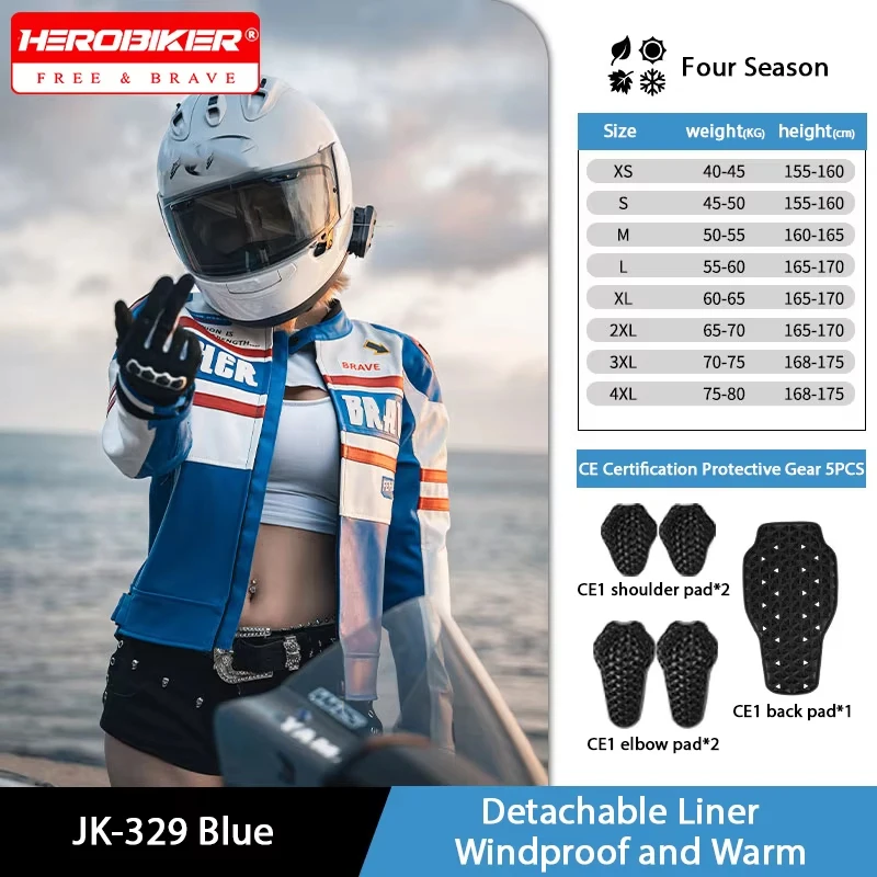 Women's Motorcycle Jacket Vintage Leather Motorbike Jacket CE Protection Motocross Riding Jacket Casual Motorcycle Rider Coat
Women's Motorcycle Jacket Vintage Leather Motorbike Jacket CE Protection Motocross Riding Jacket Casual Motorcycle Rider Coat