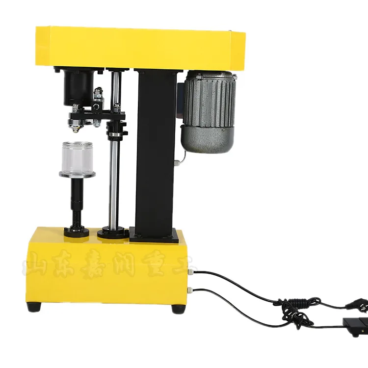 HCY small electric capping machine, multi-functional food capping machine, can capping machine
HCY small electric capping machine, multi-functional food capping machine, can capping machine
