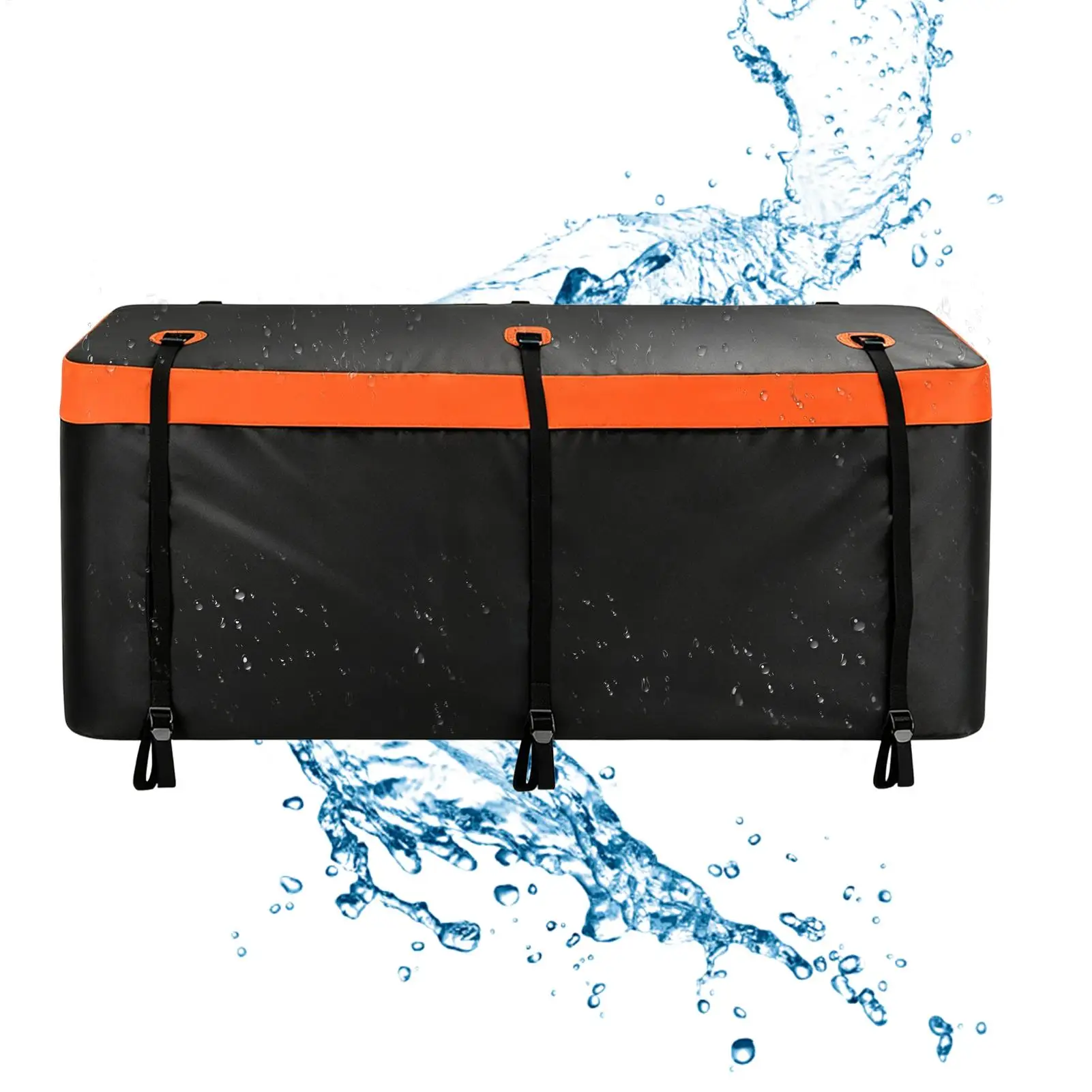 Trailer cargo bag, 550L waterproof car pallet bag, with 6 reinforcing straps, foldable storage trailer hook bag, for vehicles
Trailer cargo bag, 550L waterproof car pallet bag, with 6 reinforcing straps, foldable storage trailer hook bag, for vehicles