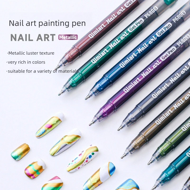 LANGUO 12/48 Colors Nail Acrylic Gel Pens 0.5mm Metallic Marker Pen for Drawing Painting School Office Art Supplies Stationery
LANGUO 12/48 Colors Nail Acrylic Gel Pens 0.5mm Metallic Marker Pen for Drawing Painting School Office Art Supplies Stationery