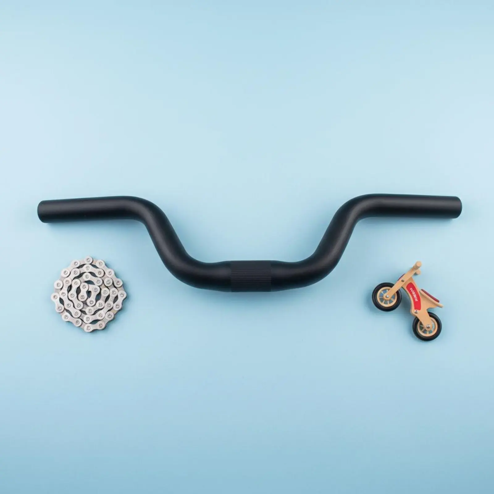 420mm Swallow Handlebar Lightweight Aluminum Alloy Riser Bar High Vertical Extension Handlebar for Children, Folding Bike
420mm Swallow Handlebar Lightweight Aluminum Alloy Riser Bar High Vertical Extension Handlebar for Children, Folding Bike