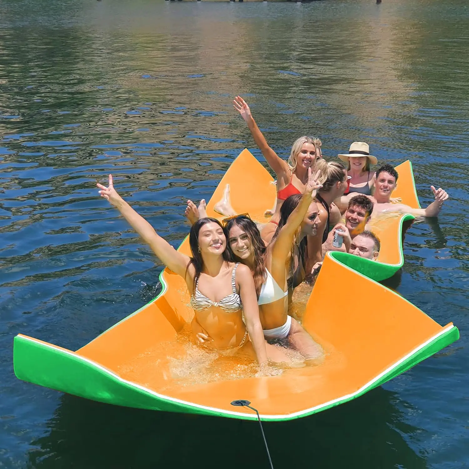 12ft Tear-Resistant XPE Foam Floating Water Mat for Lake, Custom
12ft Tear-Resistant XPE Foam Floating Water Mat for Lake, Custom