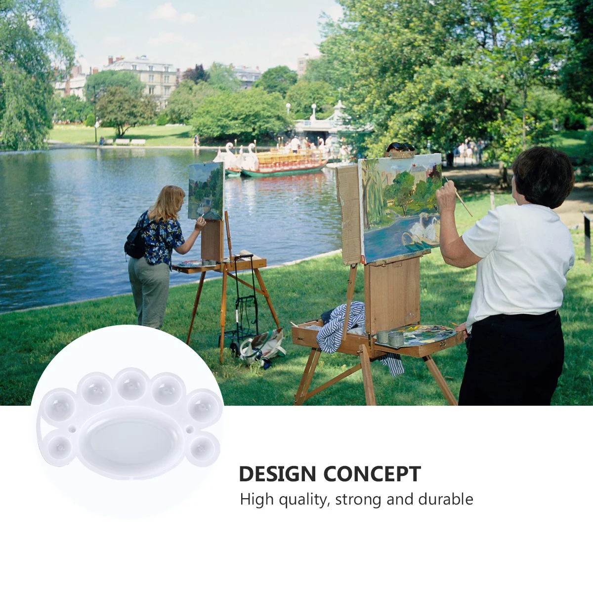 5Pcs Kids Plastic Paint Tray High Quality Sturdy Durable Sanitary Unique Design Bright Colors Art Students Hobbyists Lightweight
5Pcs Kids Plastic Paint Tray High Quality Sturdy Durable Sanitary Unique Design Bright Colors Art Students Hobbyists Lightweight