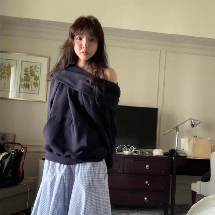 Корейский свитшот с капюшоном Sle Cute Kangaroo ket из смеси хлопка Long Sve Cute Design Korean Faion Ladies' Crew Ne Top
Корейский свитшот с капюшоном Sle Cute Kangaroo ket из смеси хлопка Long Sve Cute Design Korean Faion Ladies' Crew Ne Top