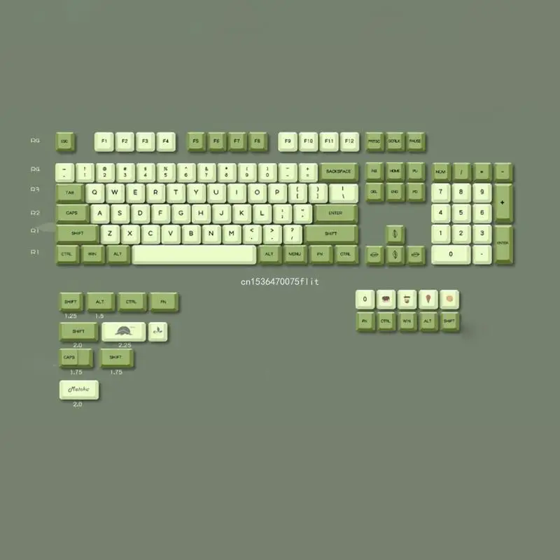124 шт., колпачки для ключей с зеленым чаем матча, PBT, профиль XDA, стандартные колпачки для сублимации, Прямая поставка
124 шт., колпачки для ключей с зеленым чаем матча, PBT, профиль XDA, стандартные колпачки для сублимации, Прямая поставка