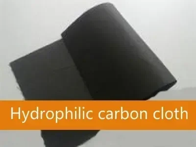 Hydrophilic carbon cloth, special for flexible electrode fuel cell. Specification 16 cm x 32 cm.
Hydrophilic carbon cloth, special for flexible electrode fuel cell. Specification 16 cm x 32 cm.