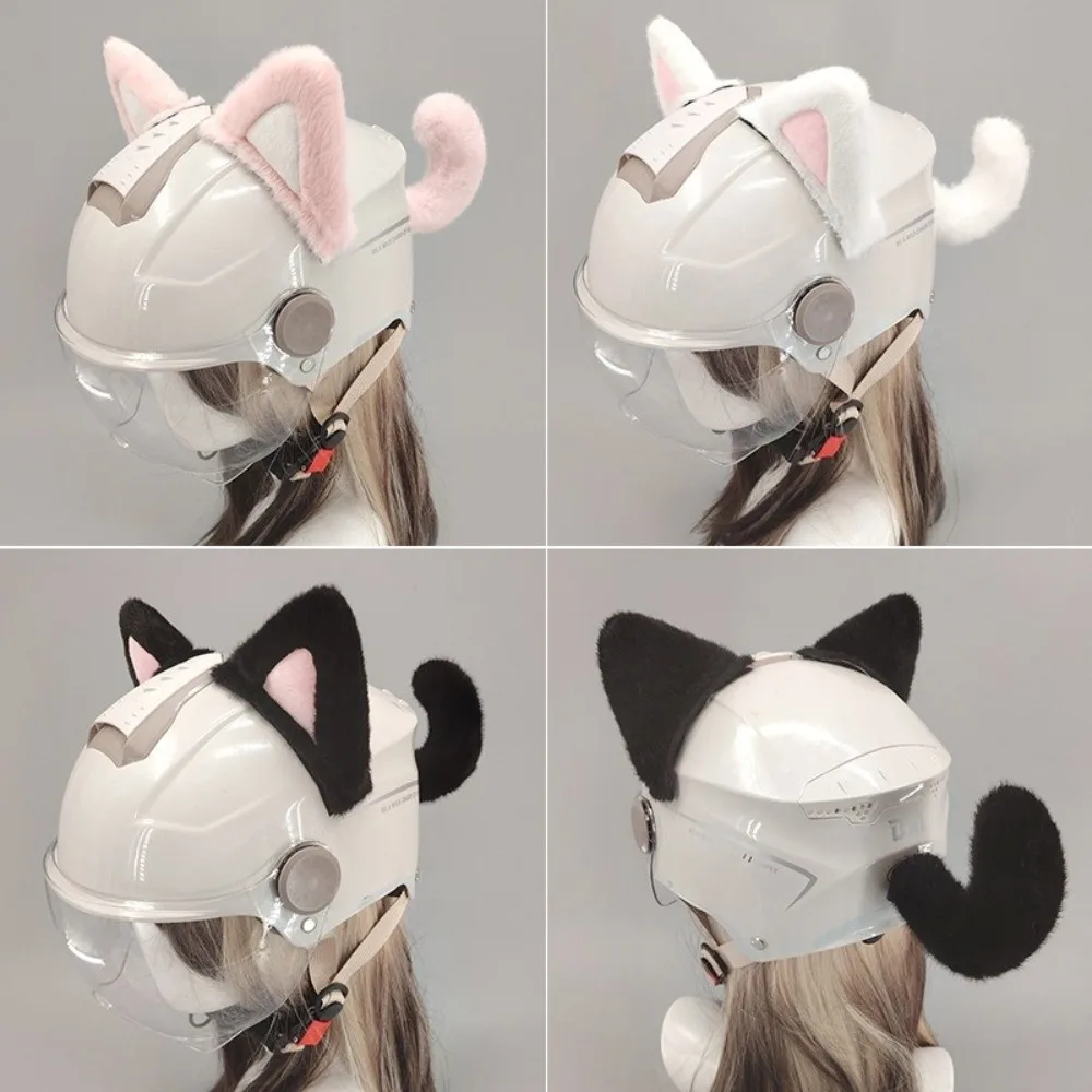 Soft Plush Helmet Cat Ear Decoration Removable Lightweight Helmet Cat Tail Sticker Reusable Motorcycle Helmet Decoration
Soft Plush Helmet Cat Ear Decoration Removable Lightweight Helmet Cat Tail Sticker Reusable Motorcycle Helmet Decoration