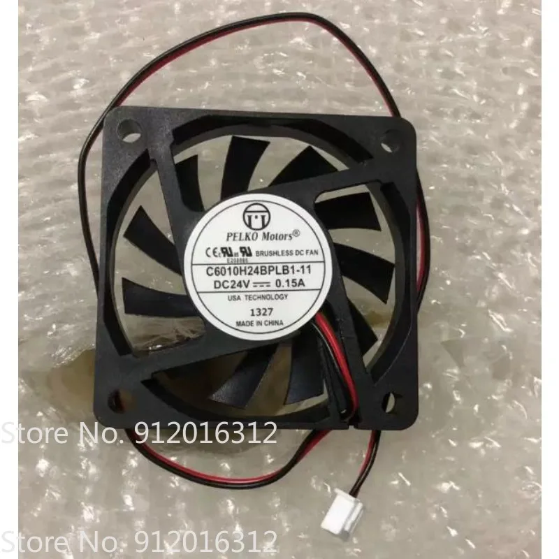 New Cooler Fan for PELKO C6010H24BPLB1-11 DC24V 0.15A 6010 6cm 60 * 60 * 10mm
New Cooler Fan for PELKO C6010H24BPLB1-11 DC24V 0.15A 6010 6cm 60 * 60 * 10mm