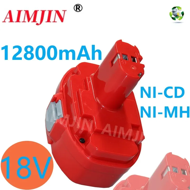 PA18 12800mAh Suitable For Makita 18V Ni-MH Battery Replace 1822 1823 1833 1834 1835 1835F 192828-1 Electric tool battery
PA18 12800mAh Suitable For Makita 18V Ni-MH Battery Replace 1822 1823 1833 1834 1835 1835F 192828-1 Electric tool battery