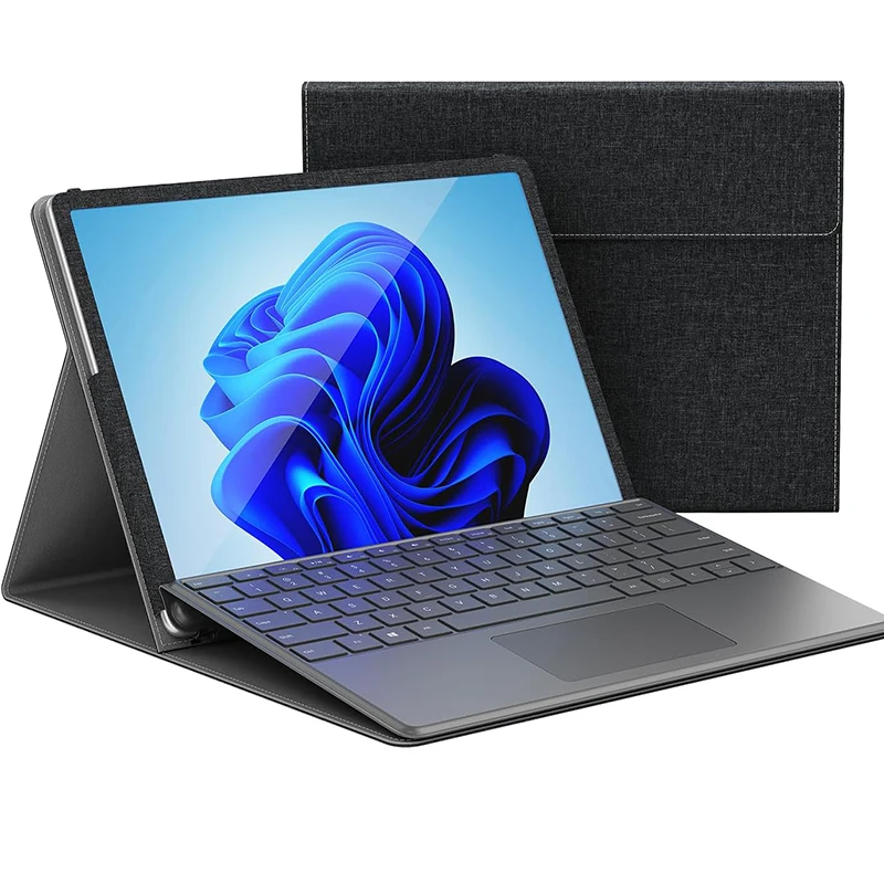 Чехол для ноутбука Microsoft Surface Pro 12 2-в-1 Tablet (2025) Защитный чехол для сумки (модель: 2110) Аксессуары из искусственной кожи
Чехол для ноутбука Microsoft Surface Pro 12 2-в-1 Tablet (2025) Защитный чехол для сумки (модель: 2110) Аксессуары из искусственной кожи
