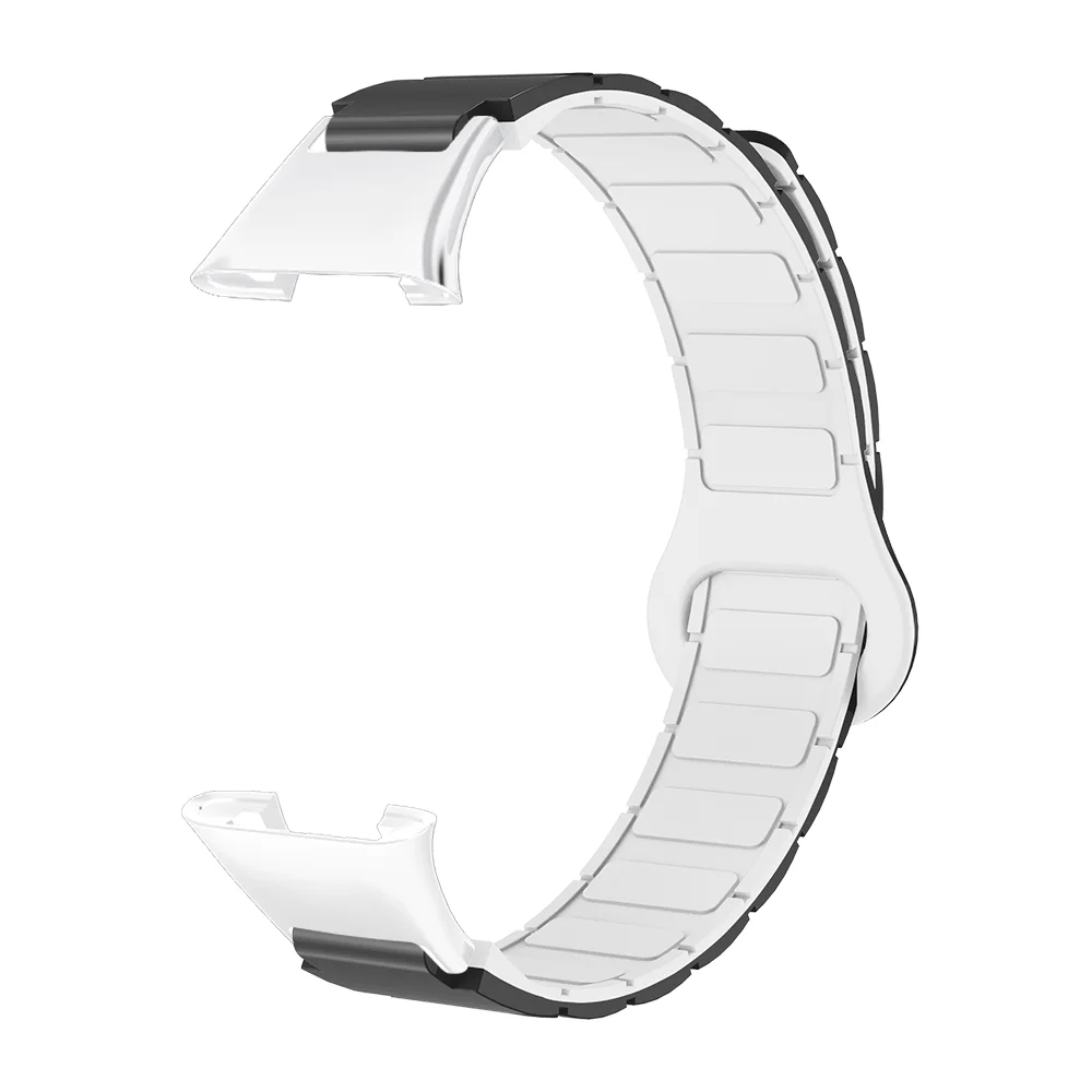 12mm Magnetic Watch Strap For Xiaomi Band 7 Pro L-shaped Loop Style Stable Buckle Quick Release Breathable Soft Silicone Unisex
12mm Magnetic Watch Strap For Xiaomi Band 7 Pro L-shaped Loop Style Stable Buckle Quick Release Breathable Soft Silicone Unisex