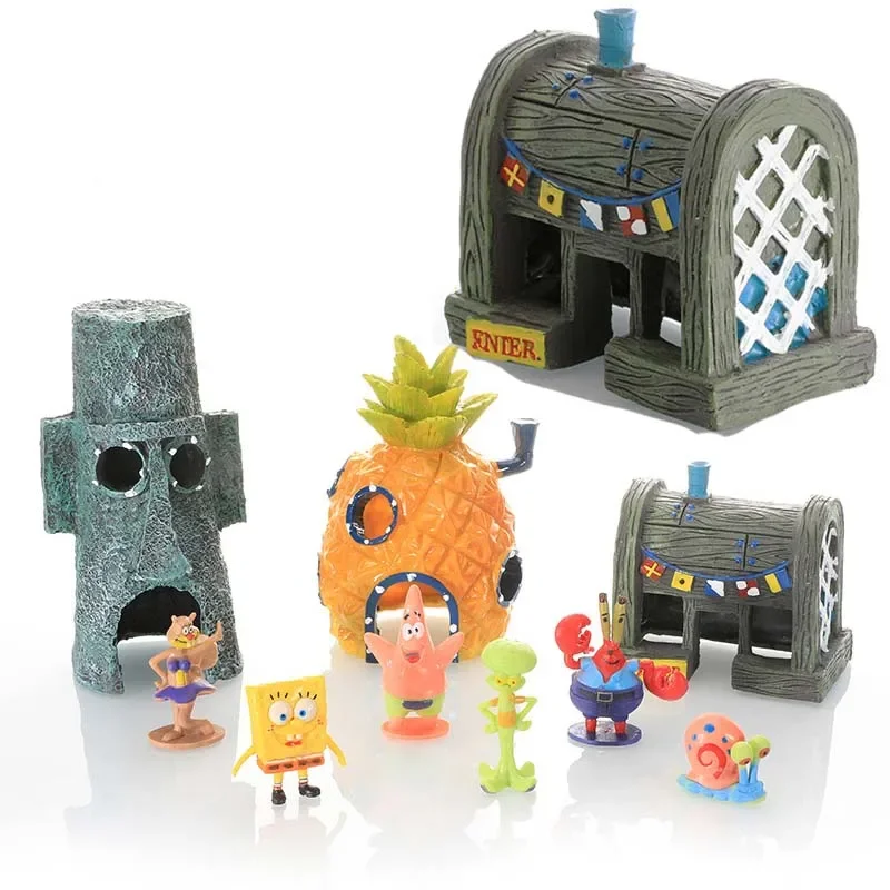 @@Spongebob Set Action Figures Cartoon Mini Dolls Fish Tank Decoration Landscaping Aquarium Accessories Children Birthday Gifts
@@Spongebob Set Action Figures Cartoon Mini Dolls Fish Tank Decoration Landscaping Aquarium Accessories Children Birthday Gifts