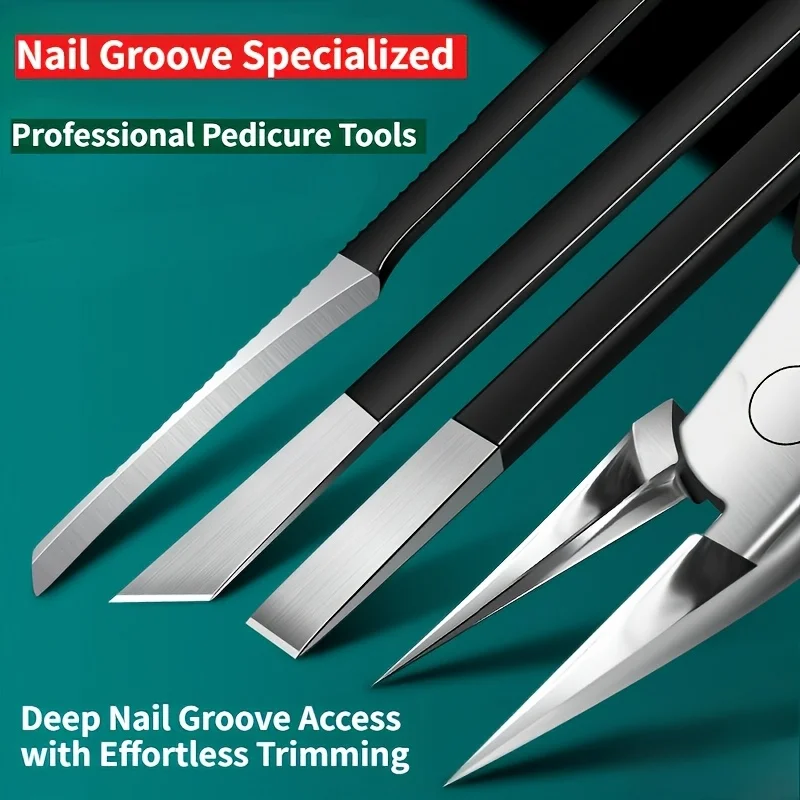 4PCS Pedicure Knife Set High Manganese Steel Toe Nail Scraper Feet Pedicure Tool Kit Callus Rasp Foot Cuticle Remover Files
4PCS Pedicure Knife Set High Manganese Steel Toe Nail Scraper Feet Pedicure Tool Kit Callus Rasp Foot Cuticle Remover Files