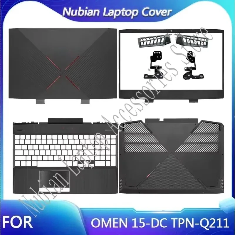 New Laptop Case For Omen 4 5 15-DC TPN-Q211 Air Outlet Cooling Cover Notebook Top Panel Bezel Palmrest LCD Cover L24379-001
New Laptop Case For Omen 4 5 15-DC TPN-Q211 Air Outlet Cooling Cover Notebook Top Panel Bezel Palmrest LCD Cover L24379-001