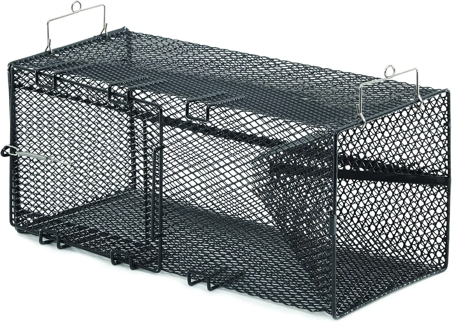 Heavy-Duty Steel Mesh Crawfish Trap for Saltwater and Freshwater Fishing with Camouflage Design
Heavy-Duty Steel Mesh Crawfish Trap for Saltwater and Freshwater Fishing with Camouflage Design