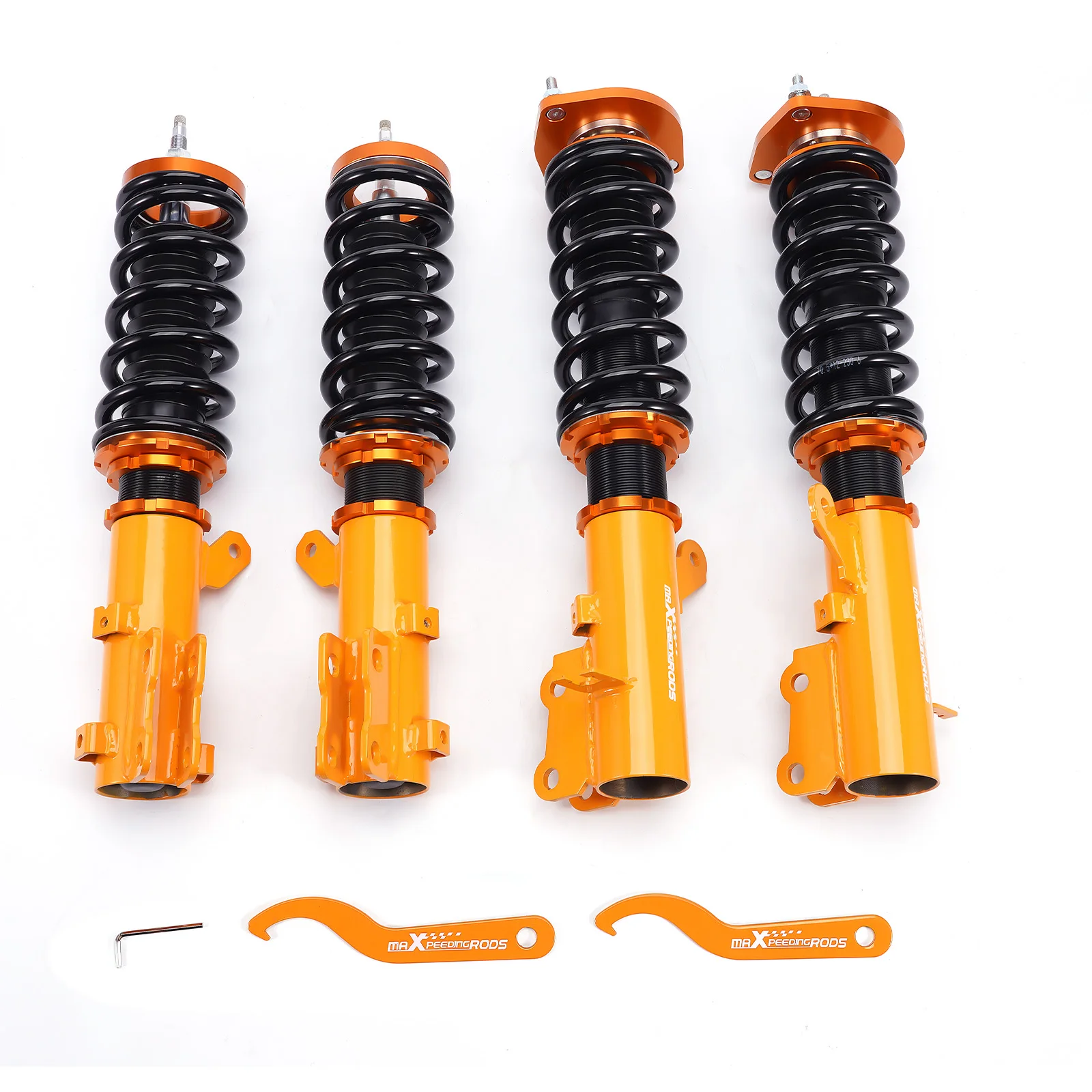 Регулируемый комплект подвески Racing Coilover для Hyundai Tiburon 03-08
Регулируемый комплект подвески Racing Coilover для Hyundai Tiburon 03-08
