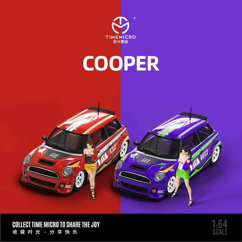 Time Micro 1:64 EVA First Machine And Second Machine Painting Simulation Alloy Car Model for Collection&Display&Gift
Time Micro 1:64 EVA First Machine And Second Machine Painting Simulation Alloy Car Model for Collection&Display&Gift