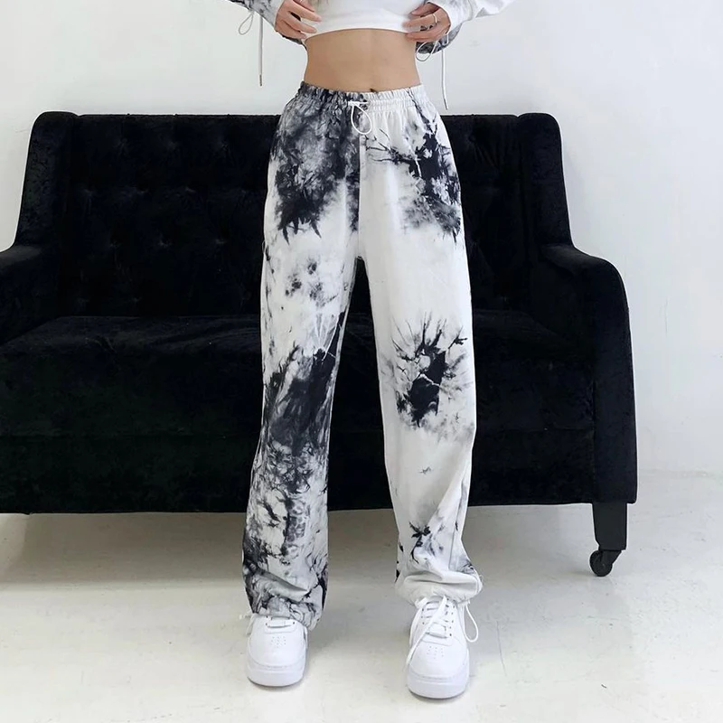 High Waist Grey Dyed Wide Leg Pants Women's Loose Tied Rope Street Dance Casual Pants Draping Sporty Loose Fit Straight Cut
High Waist Grey Dyed Wide Leg Pants Women's Loose Tied Rope Street Dance Casual Pants Draping Sporty Loose Fit Straight Cut