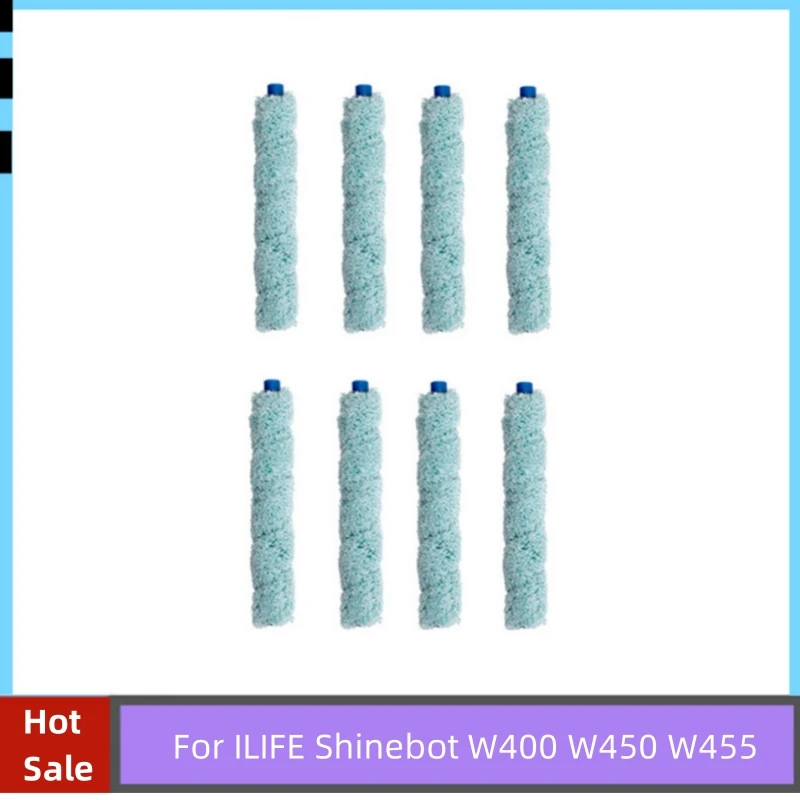 8 шт., мягкая основная роликовая щетка для ILIFE Shinebot W400 W450 W455, аксессуары для подметания пола
8 шт., мягкая основная роликовая щетка для ILIFE Shinebot W400 W450 W455, аксессуары для подметания пола